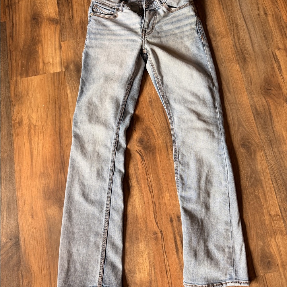 BKE Light Blue Men's Straight Jeans
